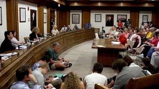 town hall meeting
